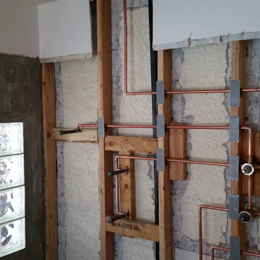 Copper pipe installation for Repiping in Lenox
