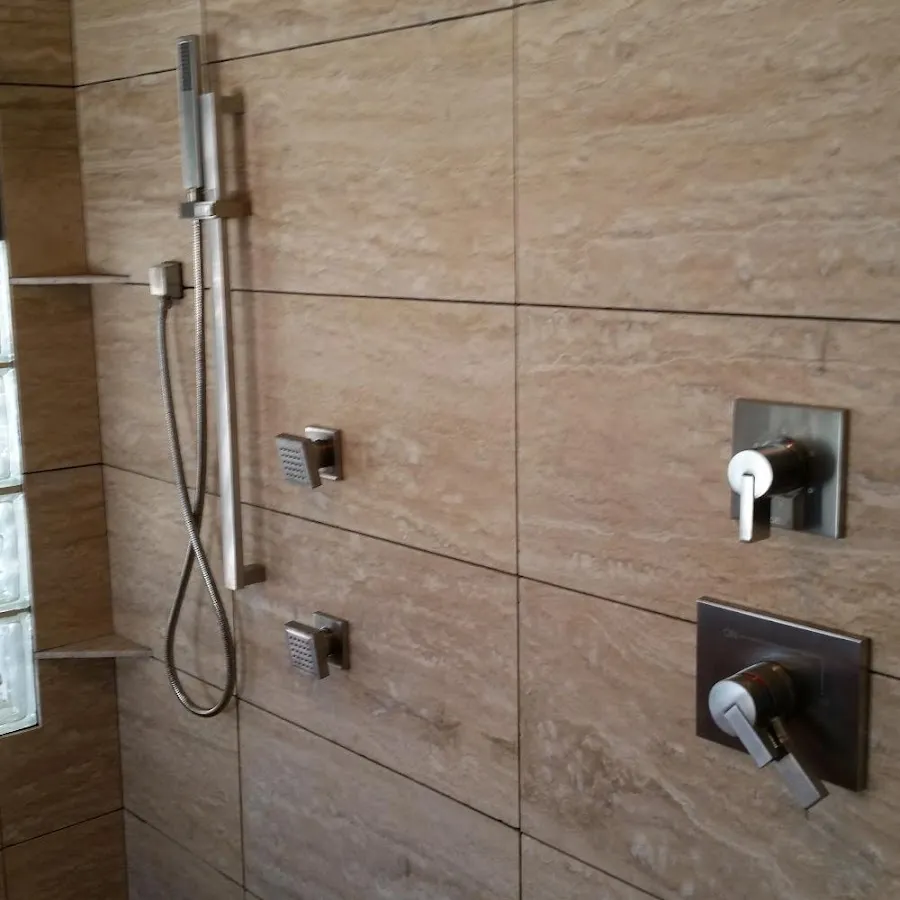 Shower fixture installation for Gas Line Repair in Lenox